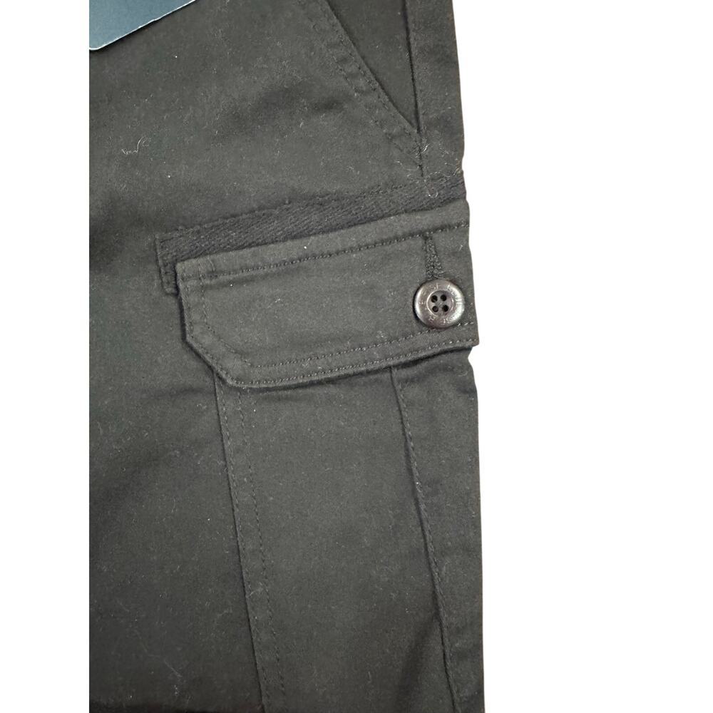 Blue Rise Men’s Black Cargo Shorts Size 30 NWT Stretch Casual Utility - Picture 5 of 8